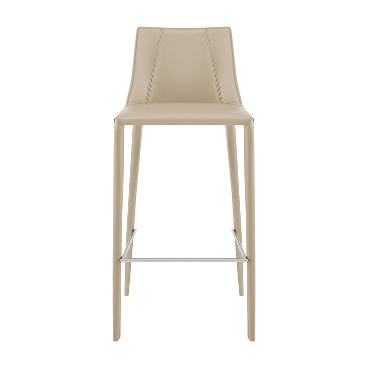 Euro Style Kalle Bar Stool - Set of 1 BAR STOOLS + COUNTER STOOLS