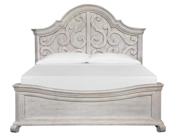 Bronwyn Alabaster Shaped Panel Bed