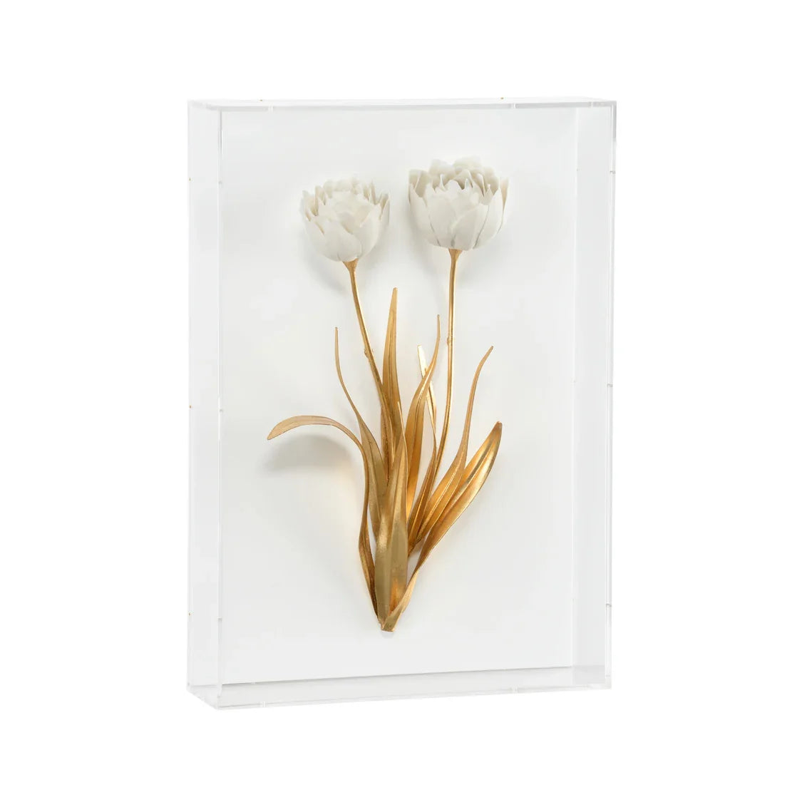 Chelsea House Porcelain Flowers C WALL ACCENTS