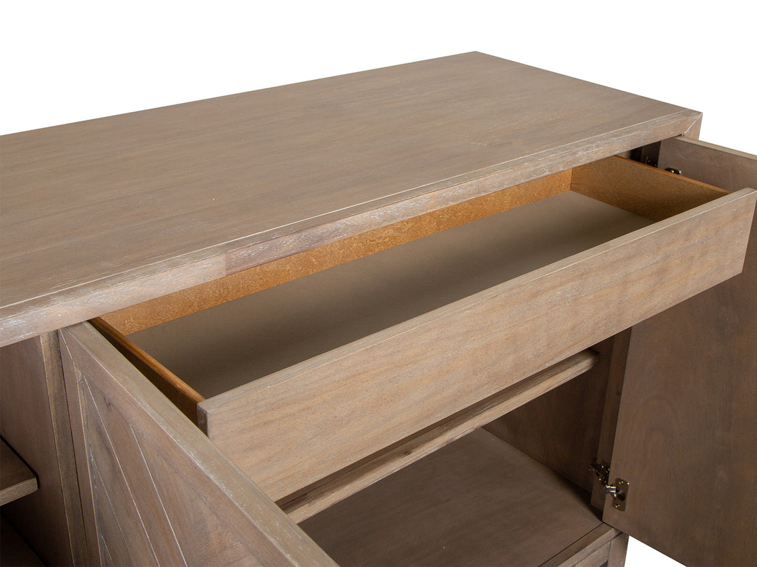 Ainsley Cerused Khaki Buffet - D5333-14