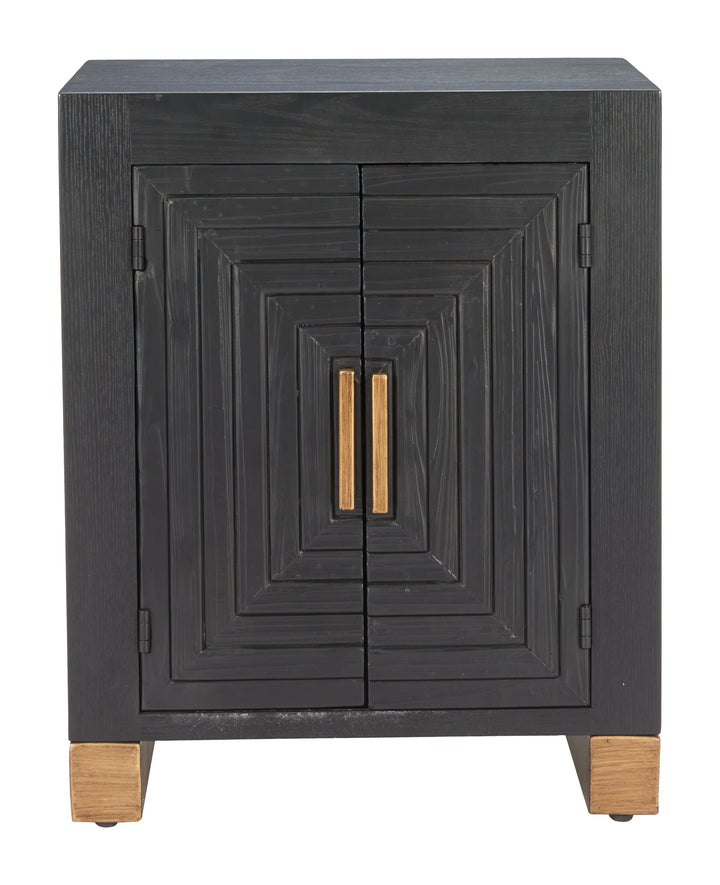 Trazo Side Table Black