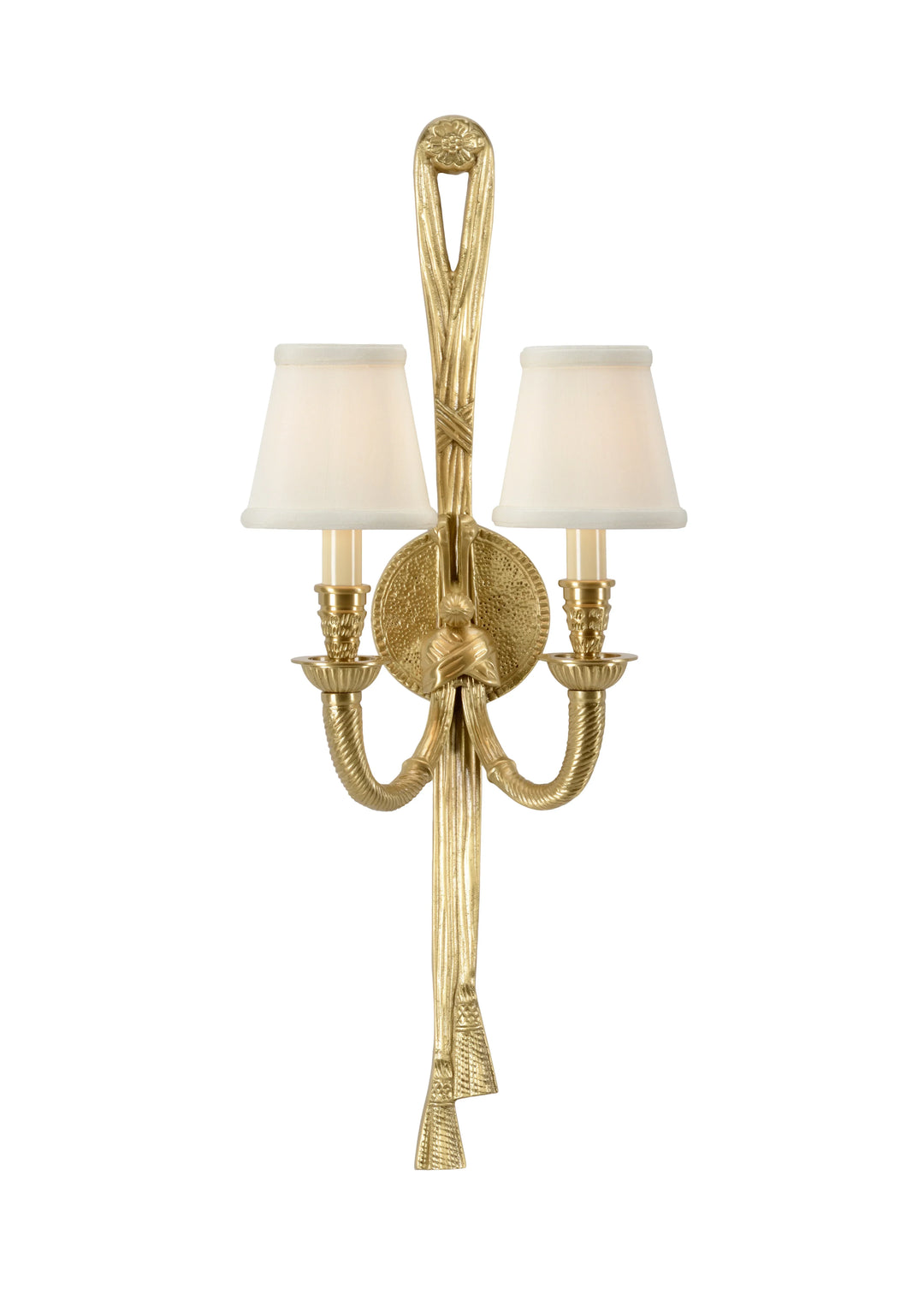 American Home Furniture Wildwood Tassel Twist Double Sconce