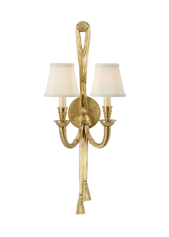 American Home Furniture Wildwood Tassel Twist Double Sconce