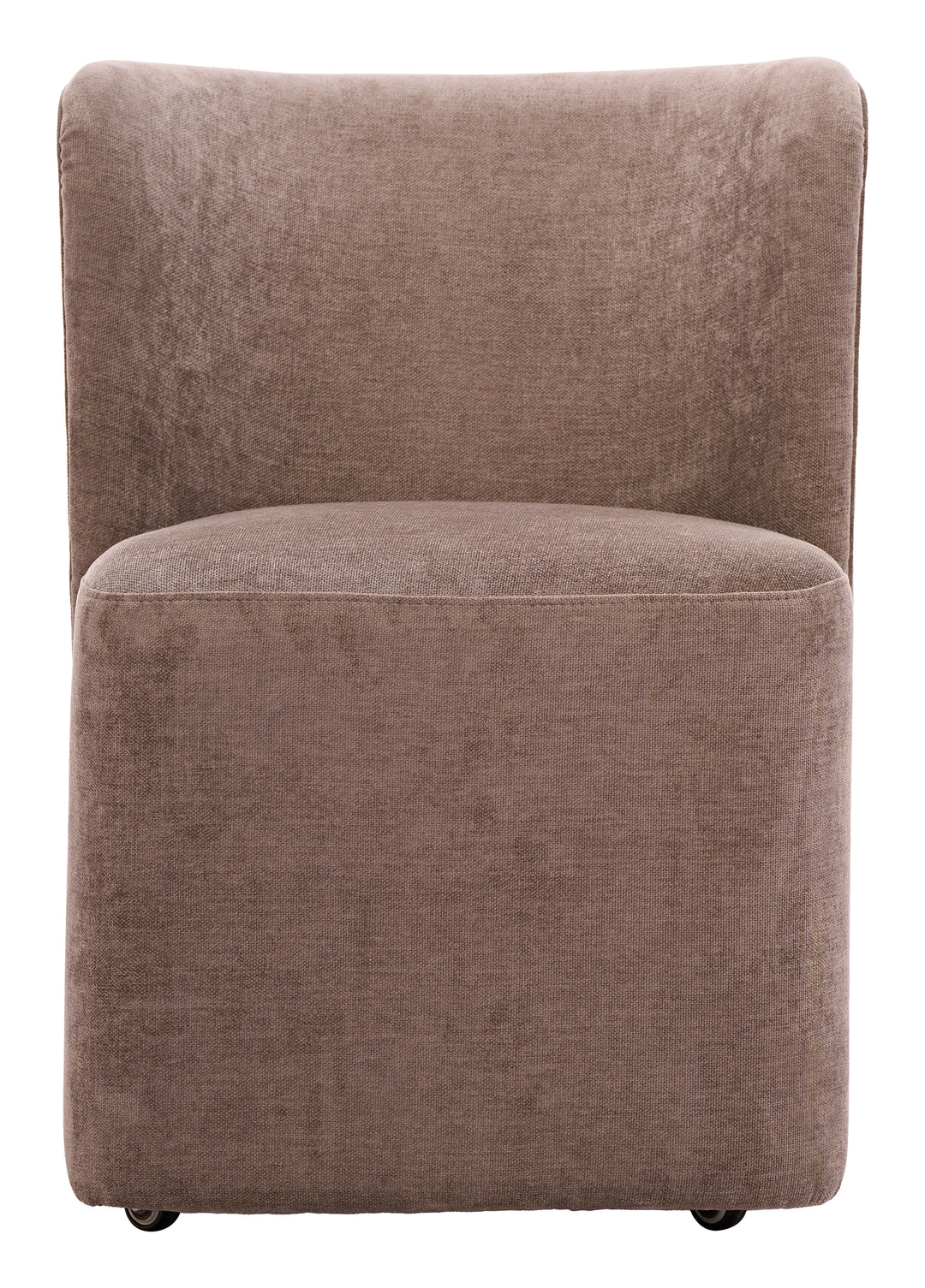 Bambun Dining Chair with Wheels Taupe
