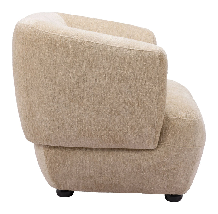 Bekker Accent Chair Golden Beige - AmericanHomeFurniture