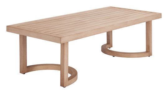 Zuo Leto Coffee Table Brown OUTDOOR COFFEE TABLES