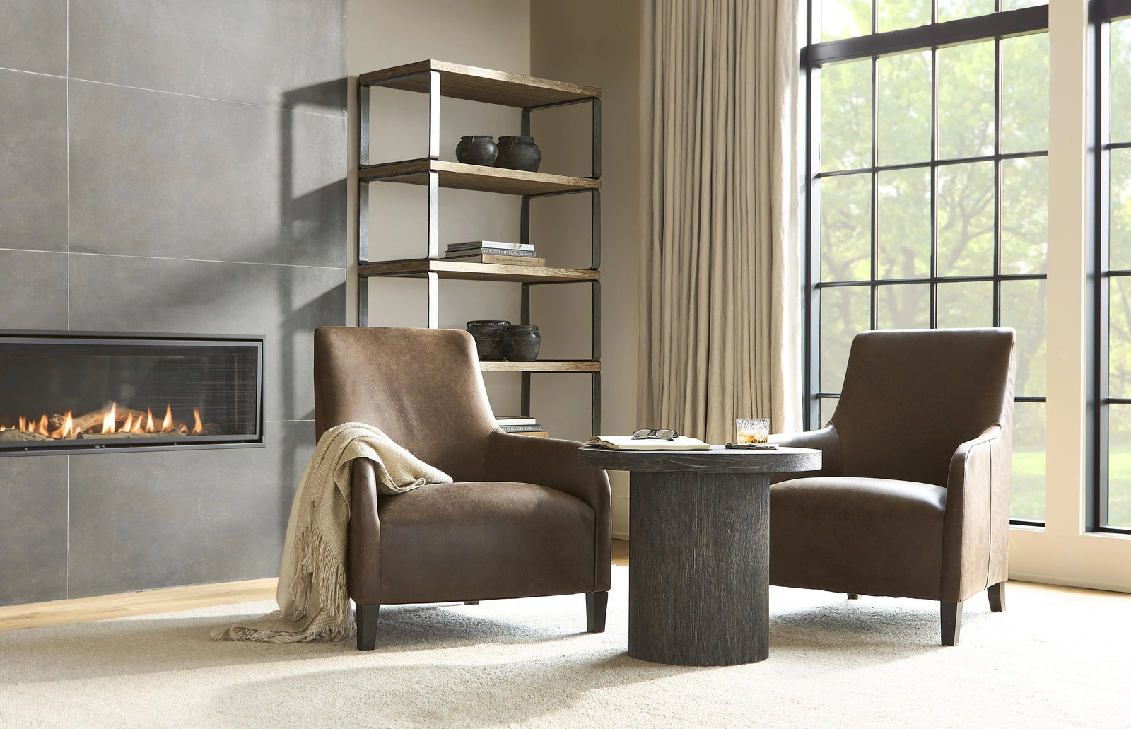 Bernhardt - Tribeca Round Side Table - '333124 | American Home Furniture