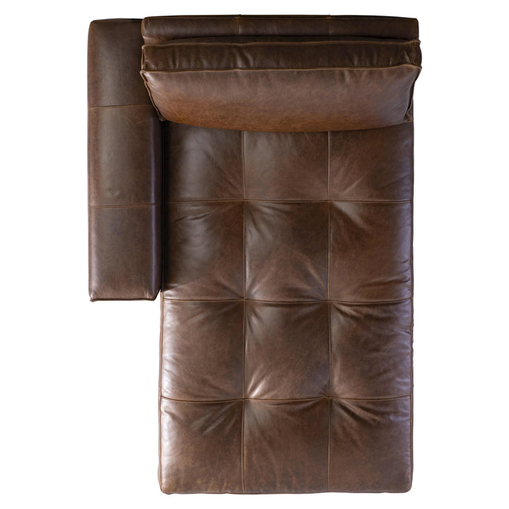 American Home Furniture Bernhardt Nest Leather Left Arm Chaise - Set of 2