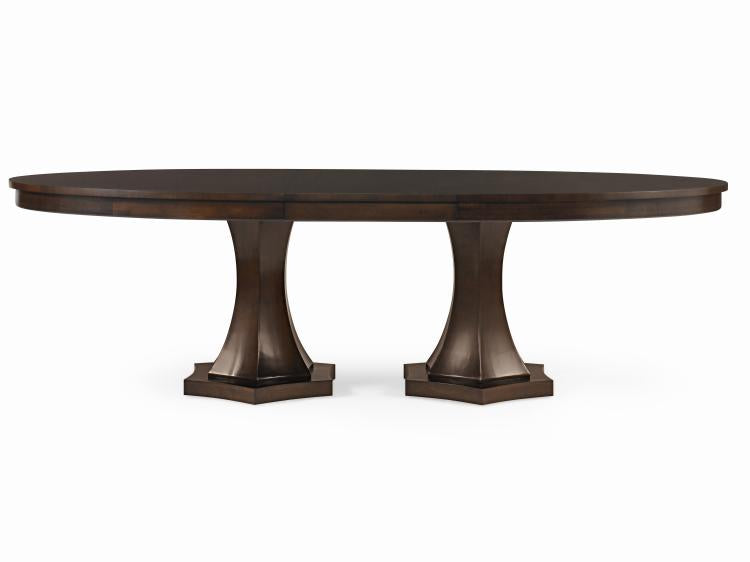 American Home Furniture | Century - Tribeca Double Pedestal Dining Table