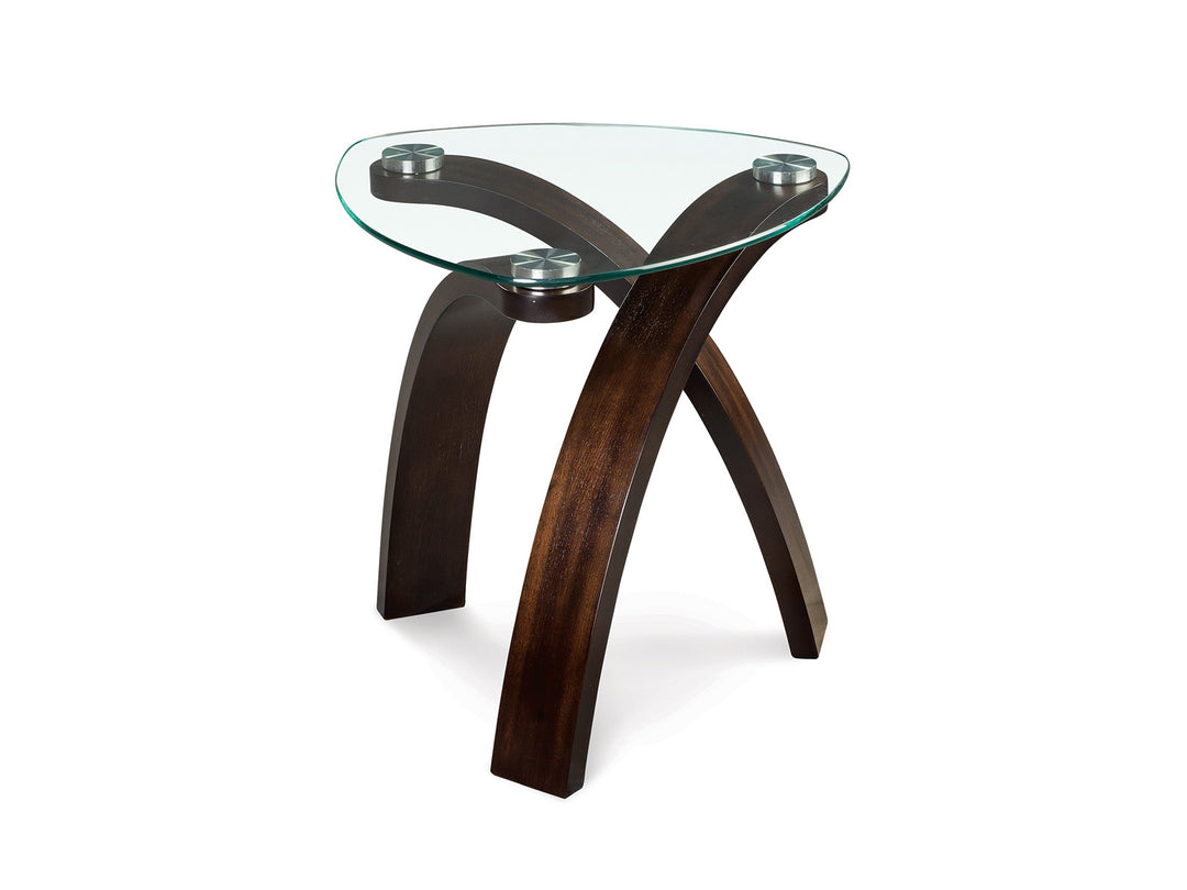 Allure Hazelnut Oval End Table - T1396-22