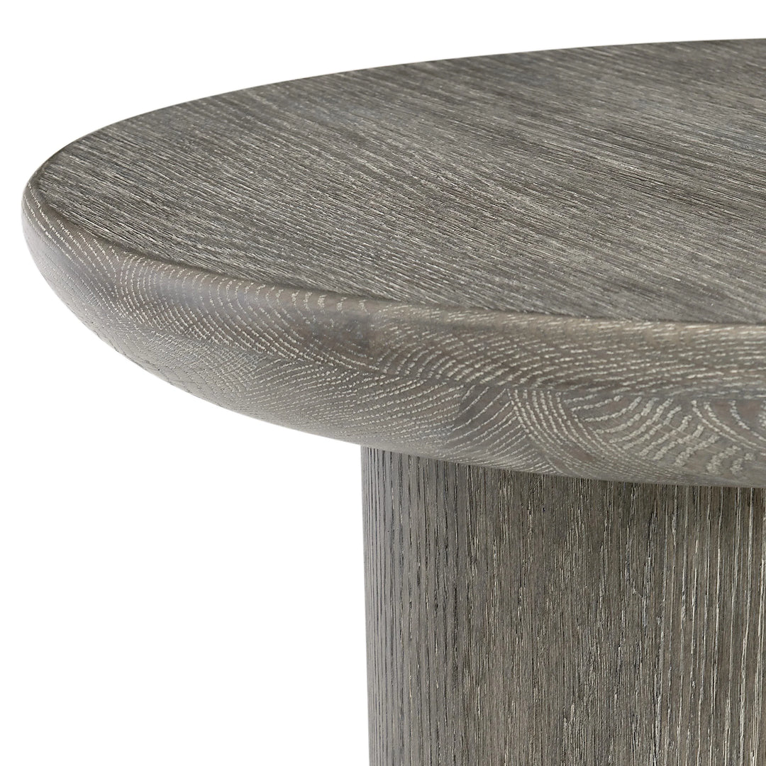 American Home Furniture Bernhardt Monolith Round Side Table
