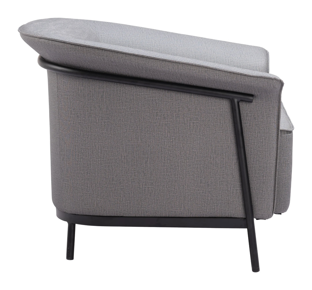Burry Accent Chair Slate Gray - AmericanHomeFurniture