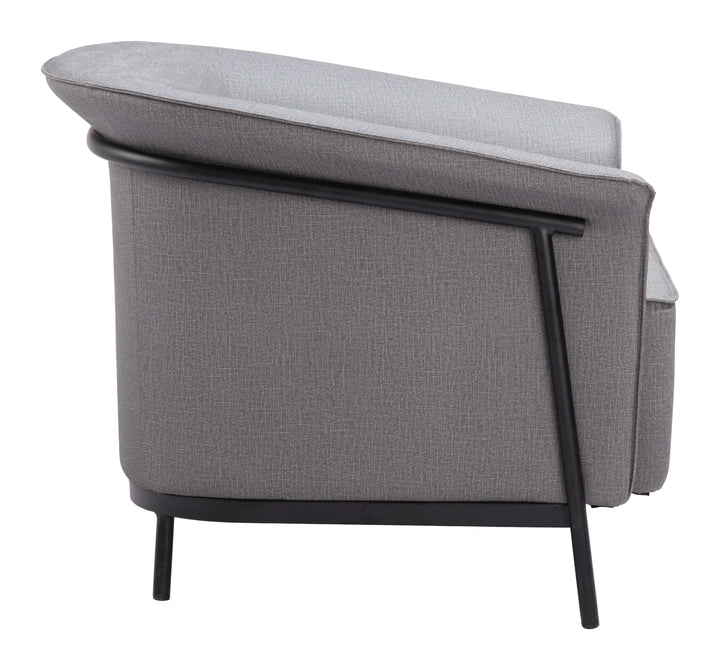 Burry Accent Chair Slate Gray - AmericanHomeFurniture