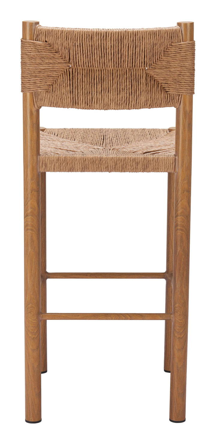 Iska Barstool (Set of 2) Natural - AmericanHomeFurniture