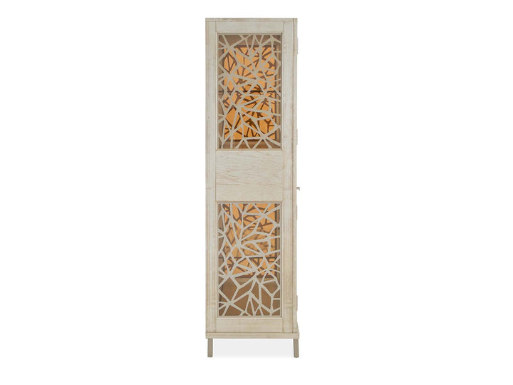Lenox Acadia White Display Cabinet - D5490-08
