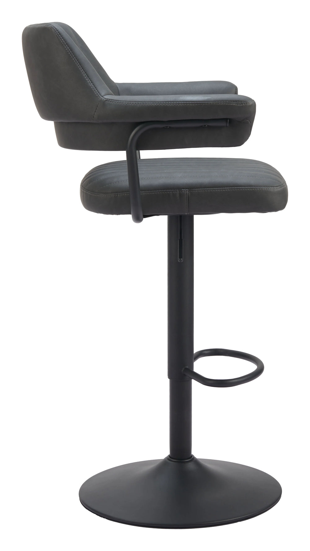 Erret Barstool Gray - AmericanHomeFurniture