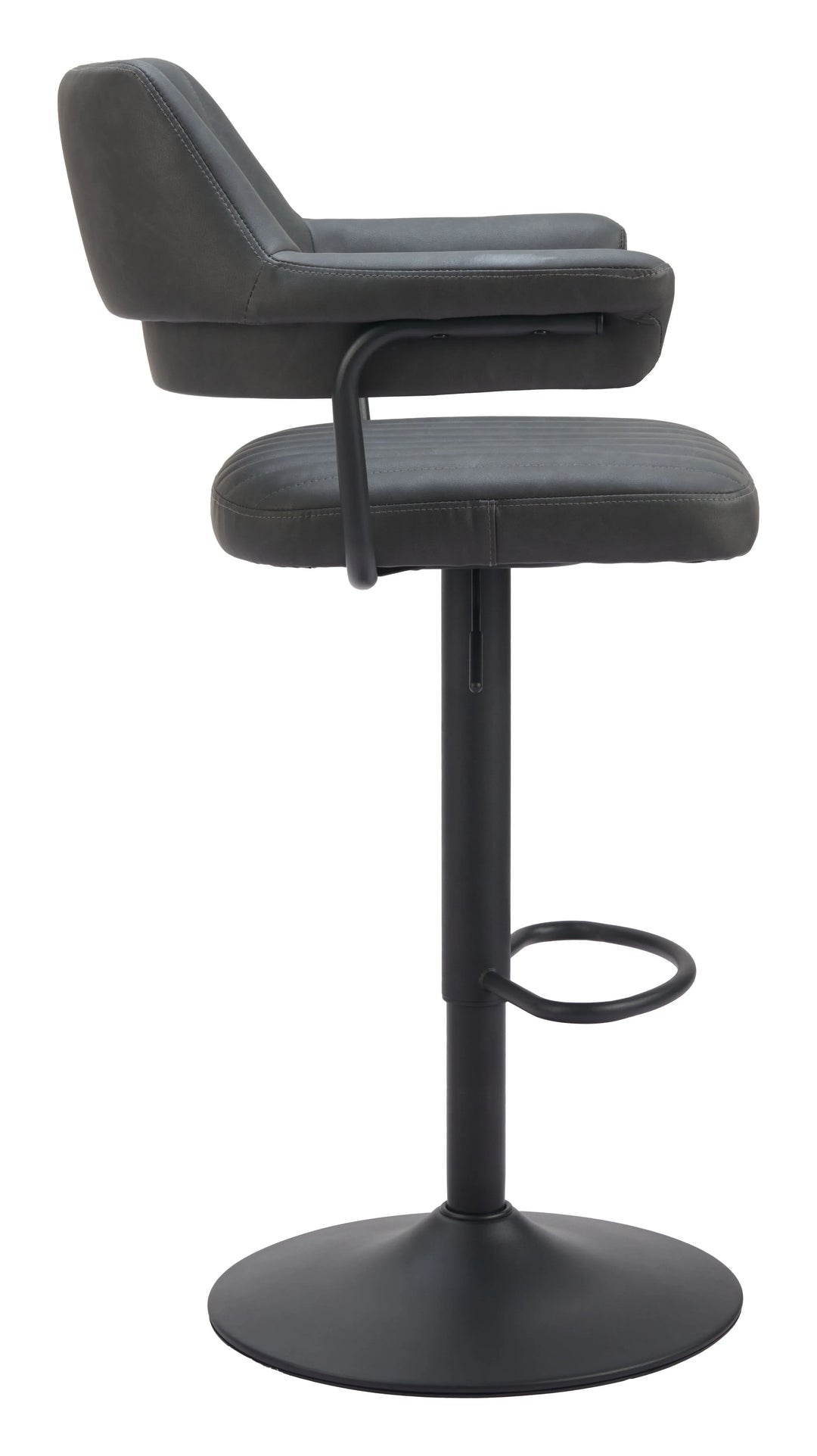 Erret Barstool Gray - AmericanHomeFurniture