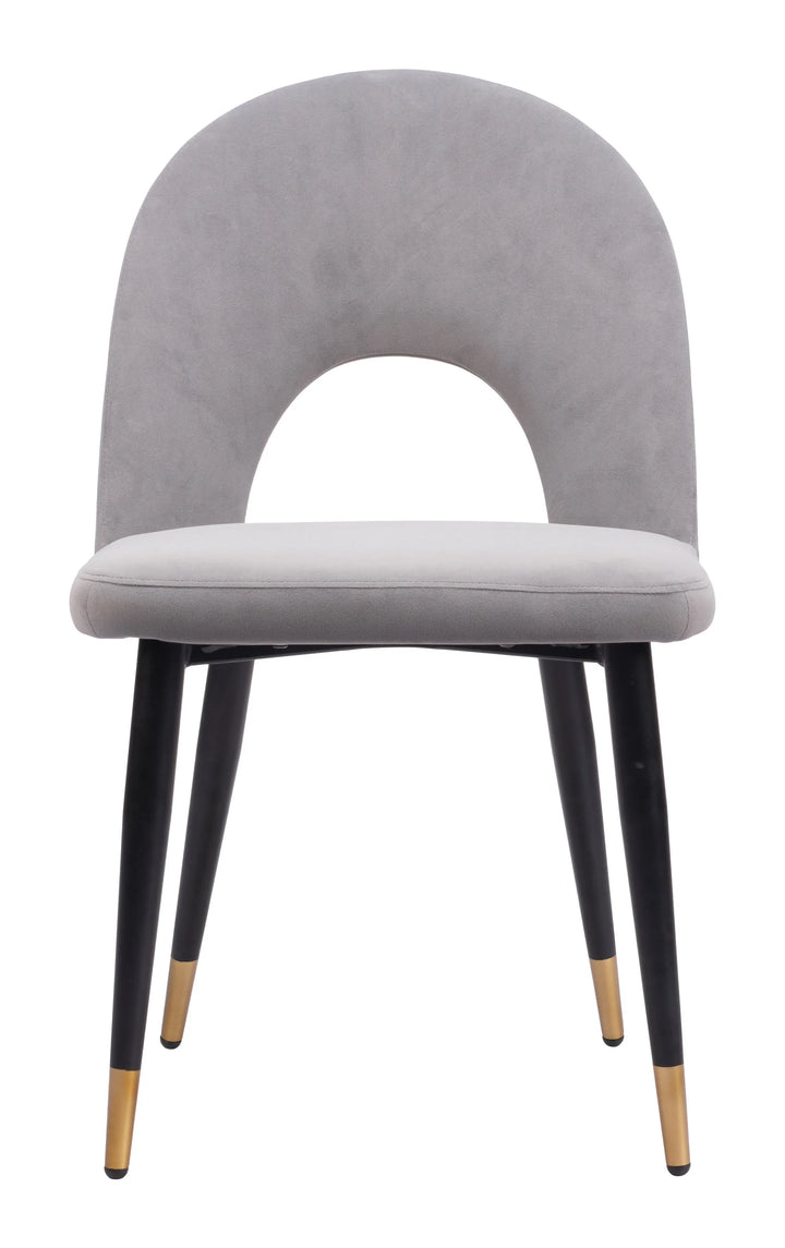 Menlo Dining Chair (Set of 2) Gray - AmericanHomeFurniture