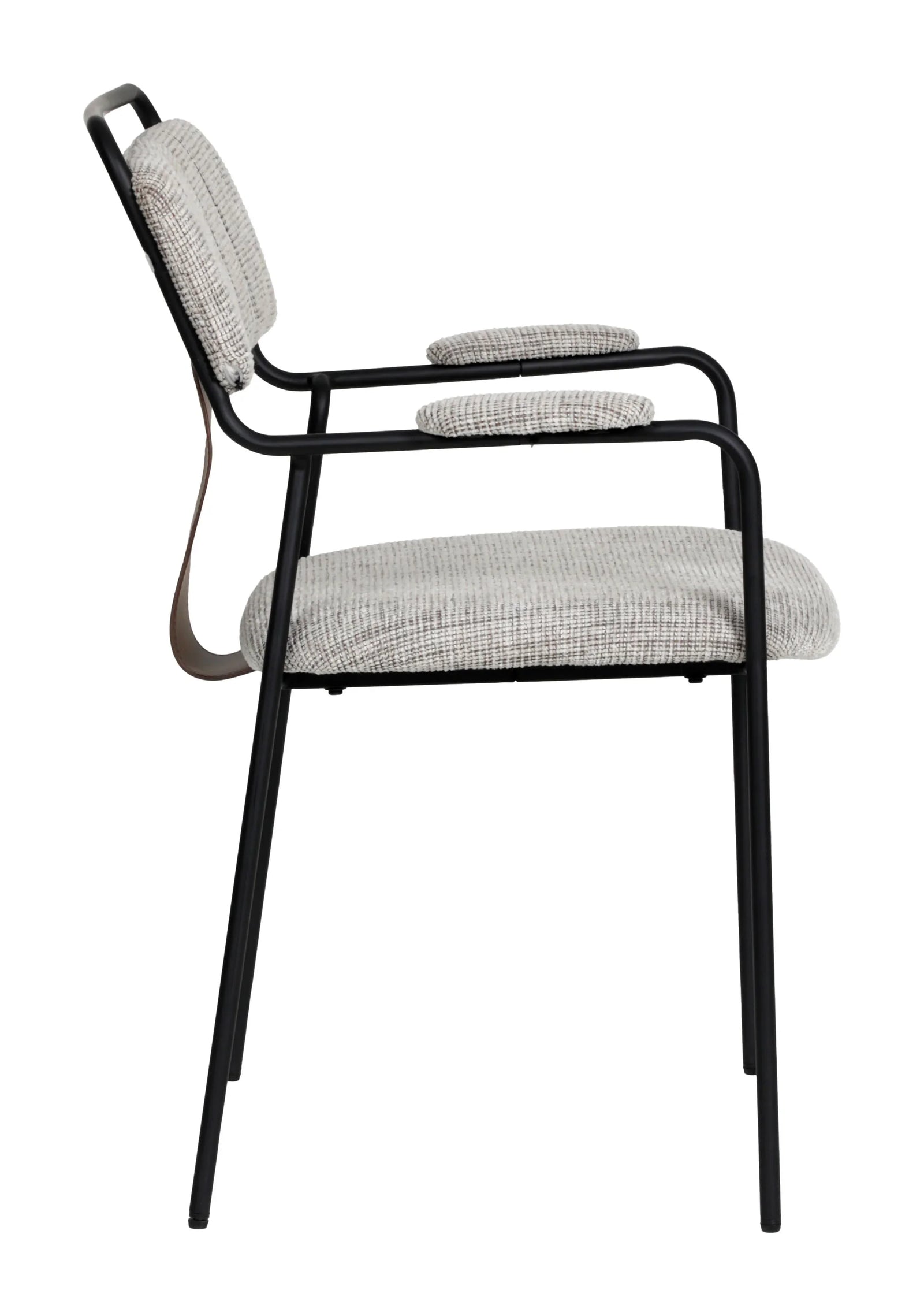 Zuo Couva Dining Chair (Set of 2) Gray Tweed DINING CHAIRS