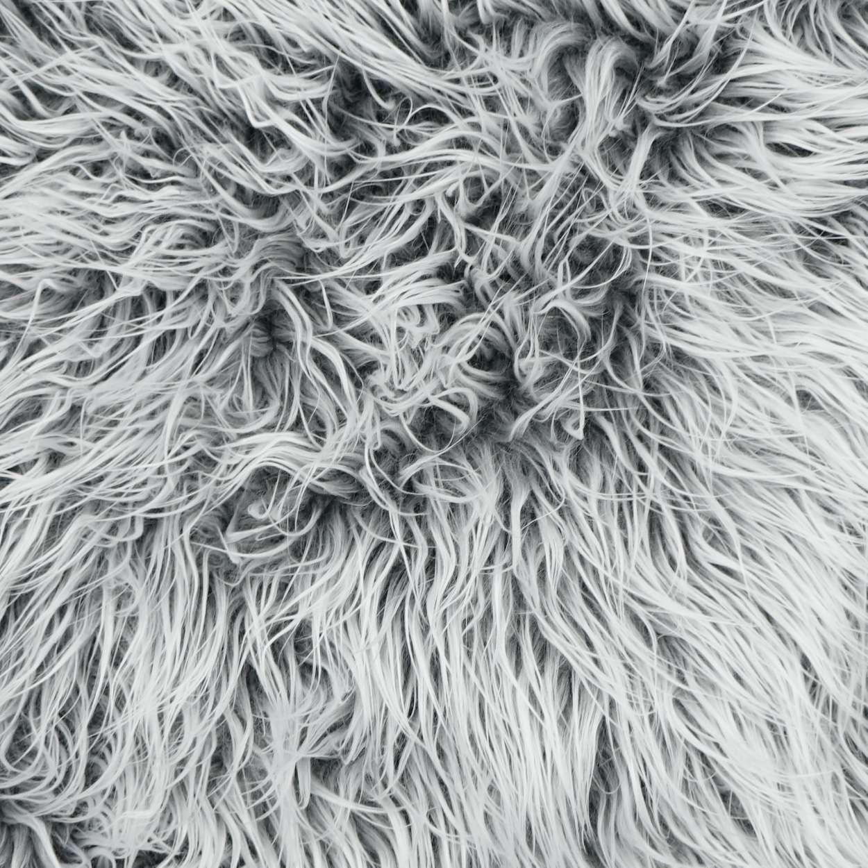 D.V. KAP Home - Mongolian Fur Pillow - 3642-2424 | American Home Furniture