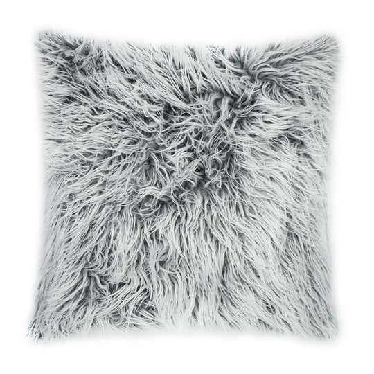 D.V. KAP Home - Mongolian Fur Pillow - 3642-2424 | American Home Furniture