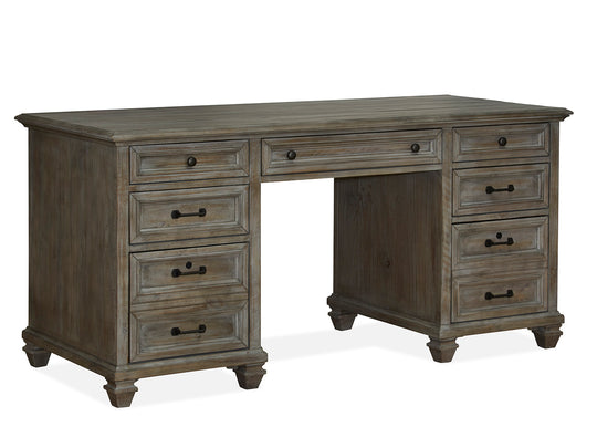 Lancaster Dovetail Grey Executive Desk - H4352-02