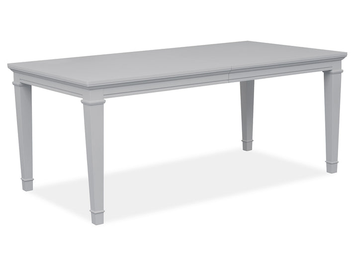 Charleston Harbor Gray Grey Extendable Rectangular Dining Table - D5611-20GY