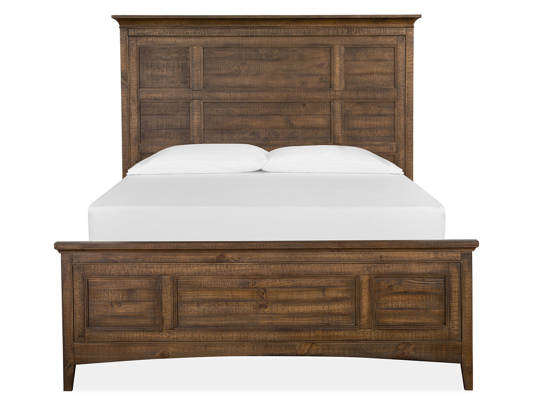 Bay Creek Toasted Nutmeg Queen Panel Bed - B4398-54