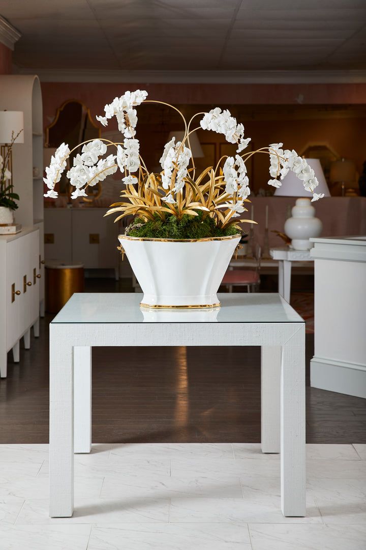 White Lacquer/Clear