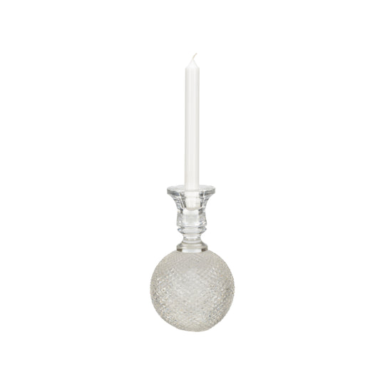 Glass Round Candleholder - 370206