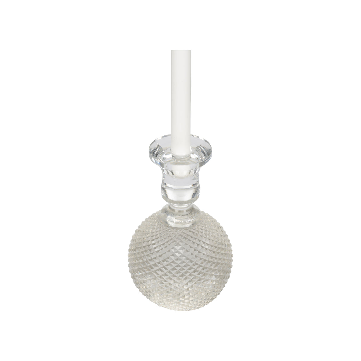 Glass Round Candleholder - 370206