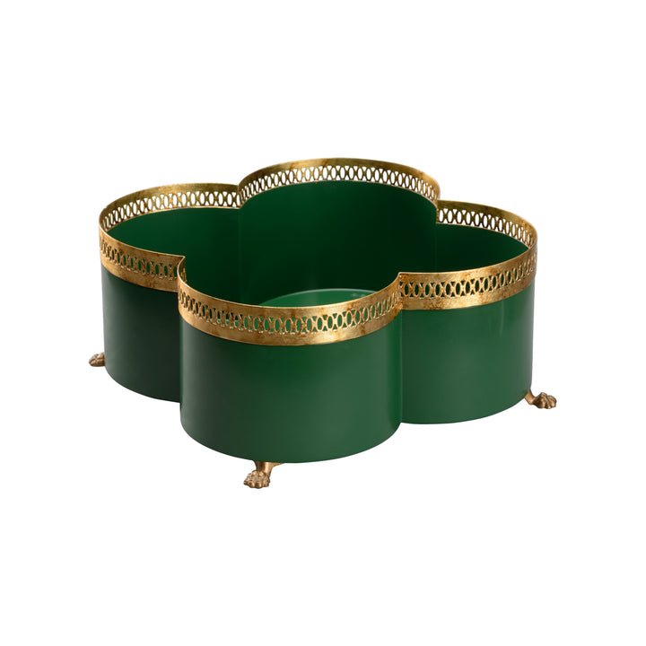 Antique Gold/Green