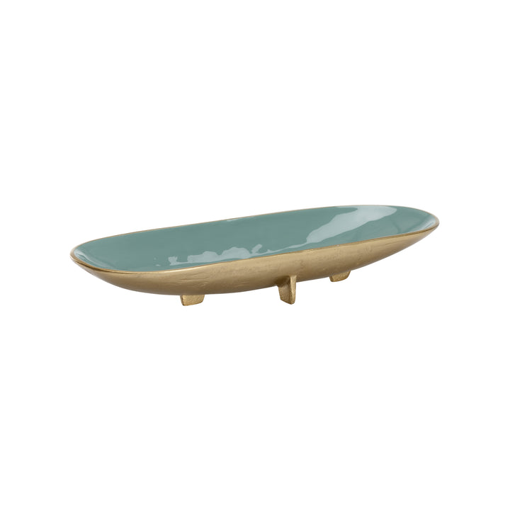 Footed Enameled Bowl - 370237
