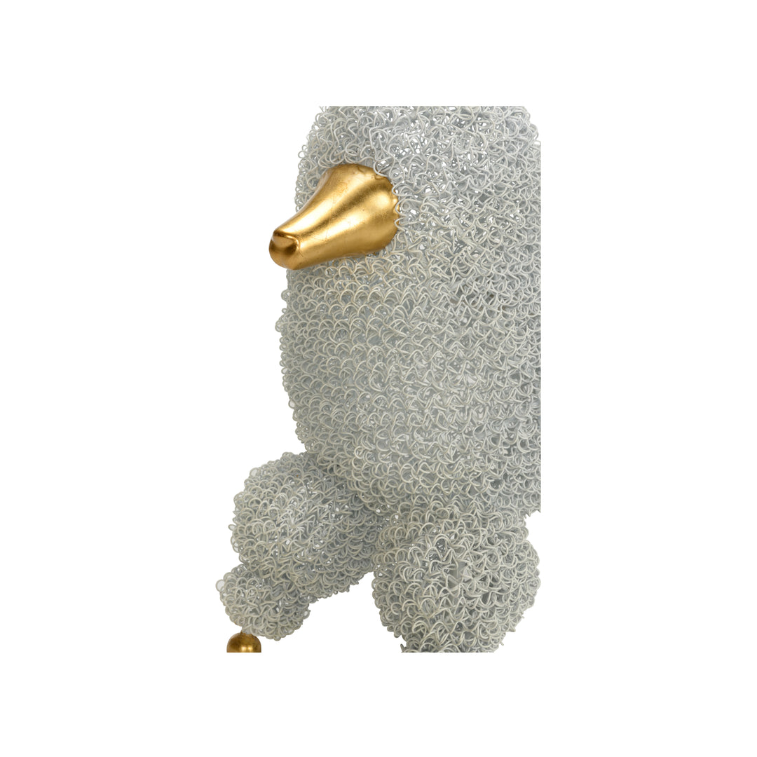 White/Gold Leaf/Tan