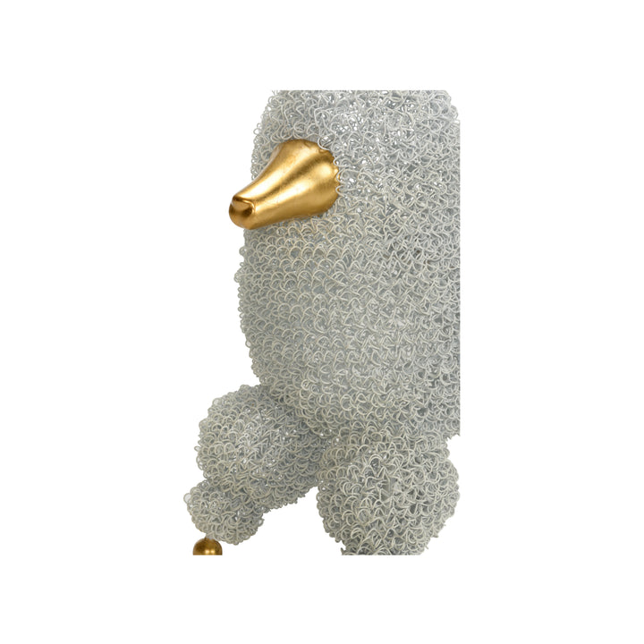 White/Gold Leaf/Tan