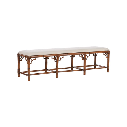Chippendale Bamboo Bench  - 370532