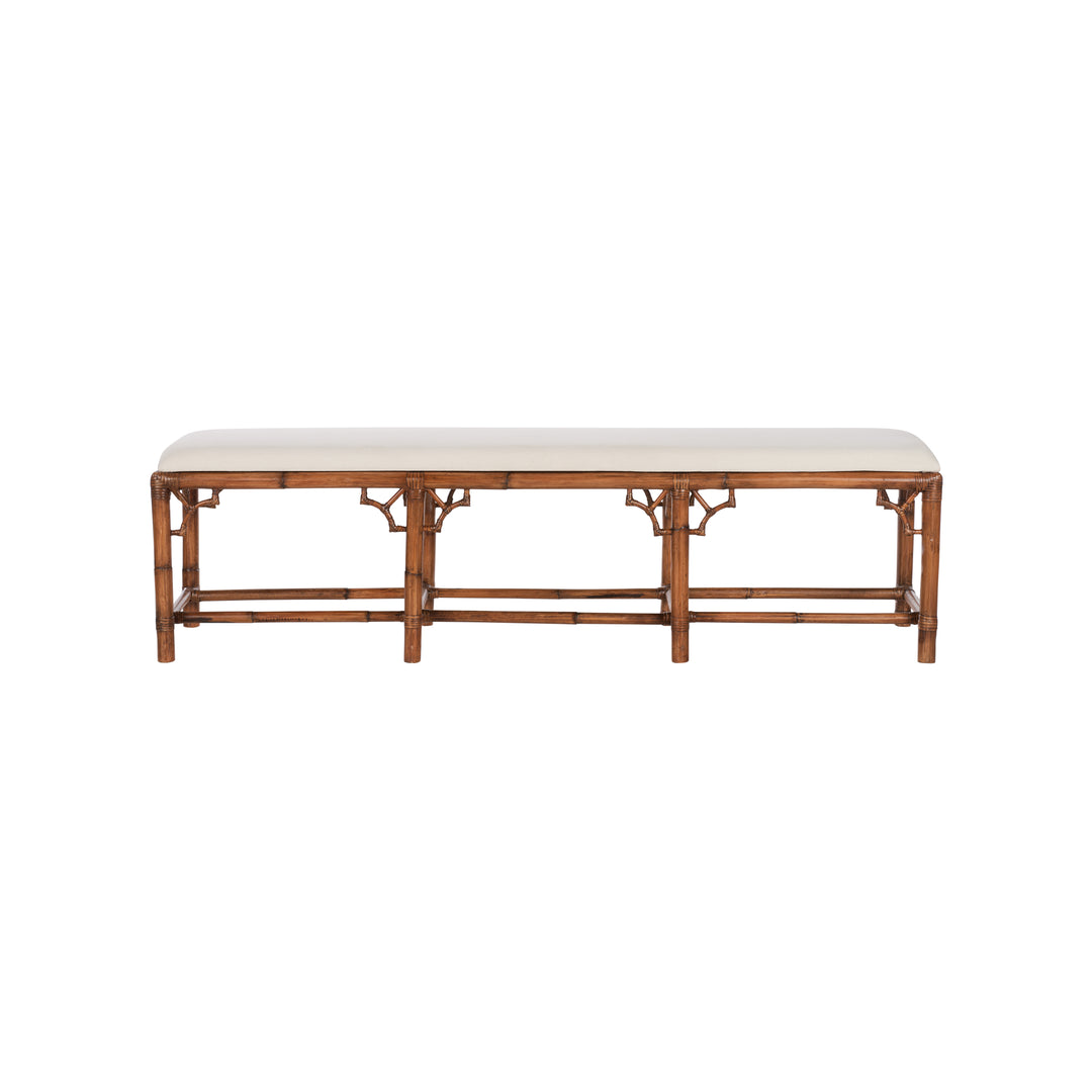 Chippendale Bamboo Bench  - 370532