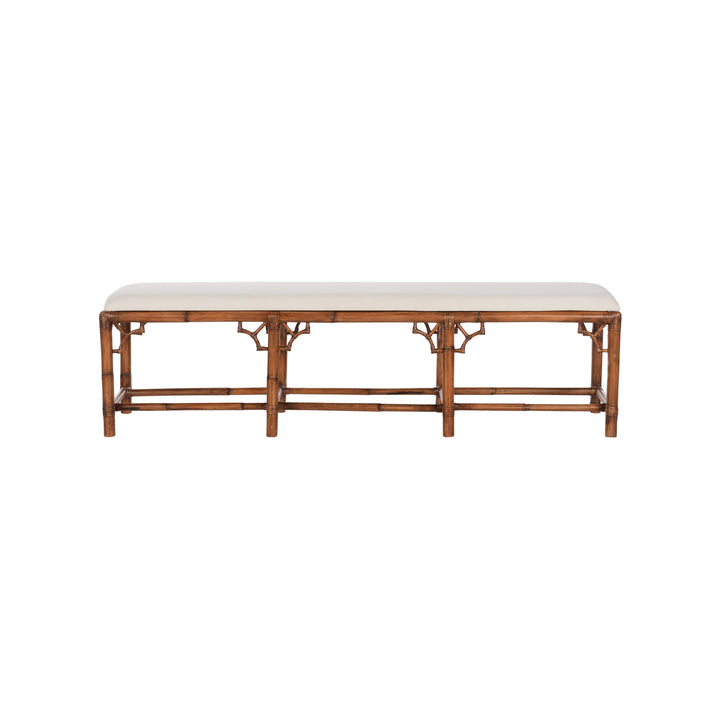 Chippendale Bamboo Bench  - 370532