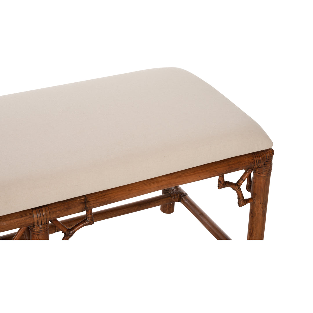 Chippendale Bamboo Bench  - 370532