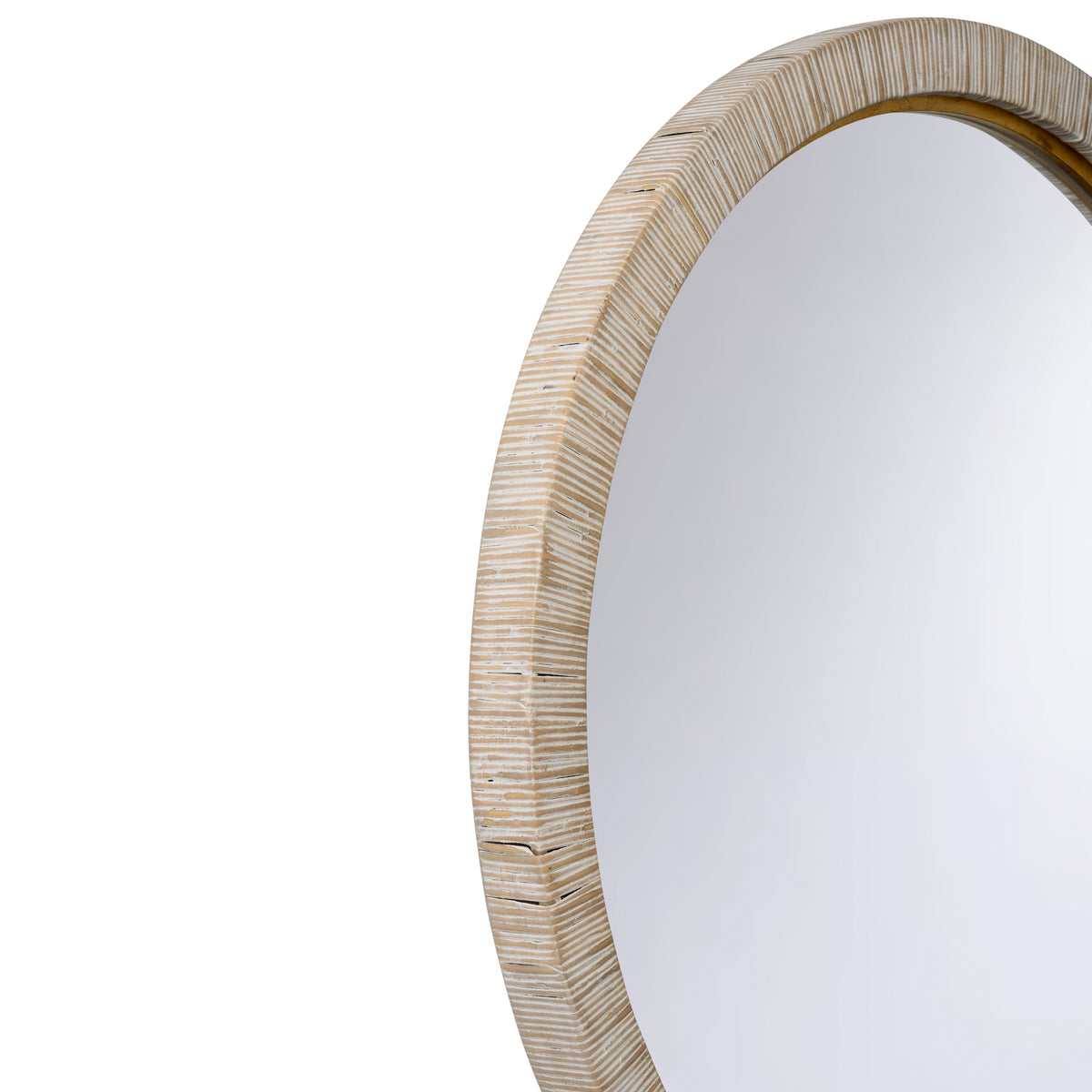 Stately Round Mirror - 370589