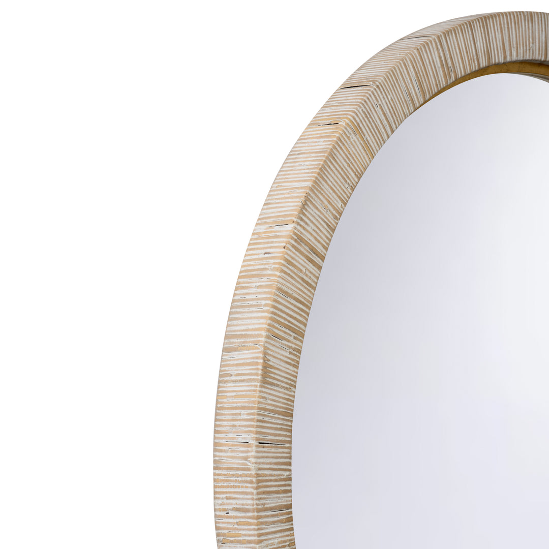 Stately Round Mirror - 370589