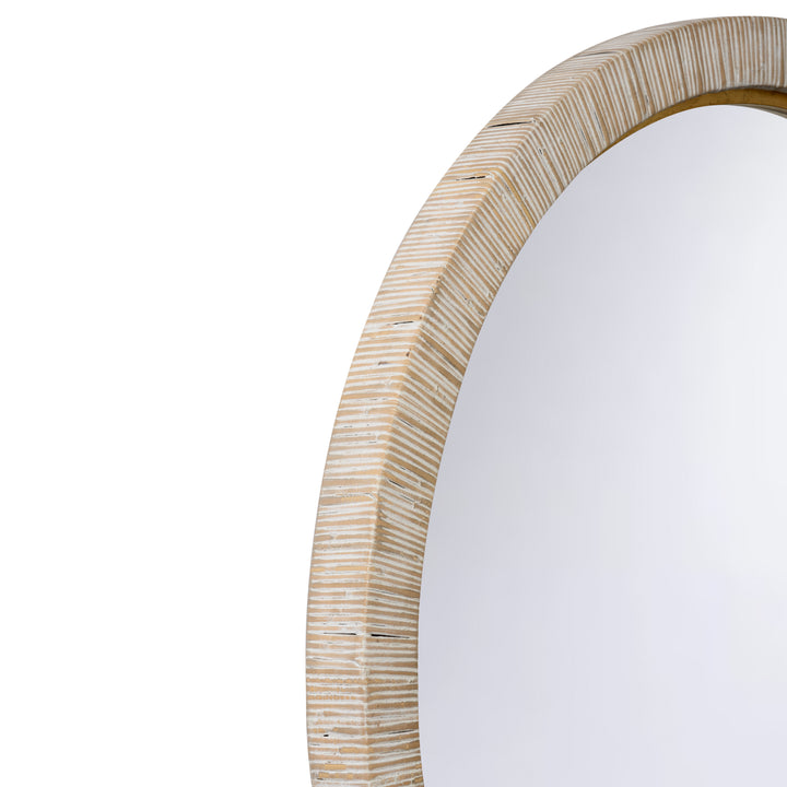 Stately Round Mirror - 370589