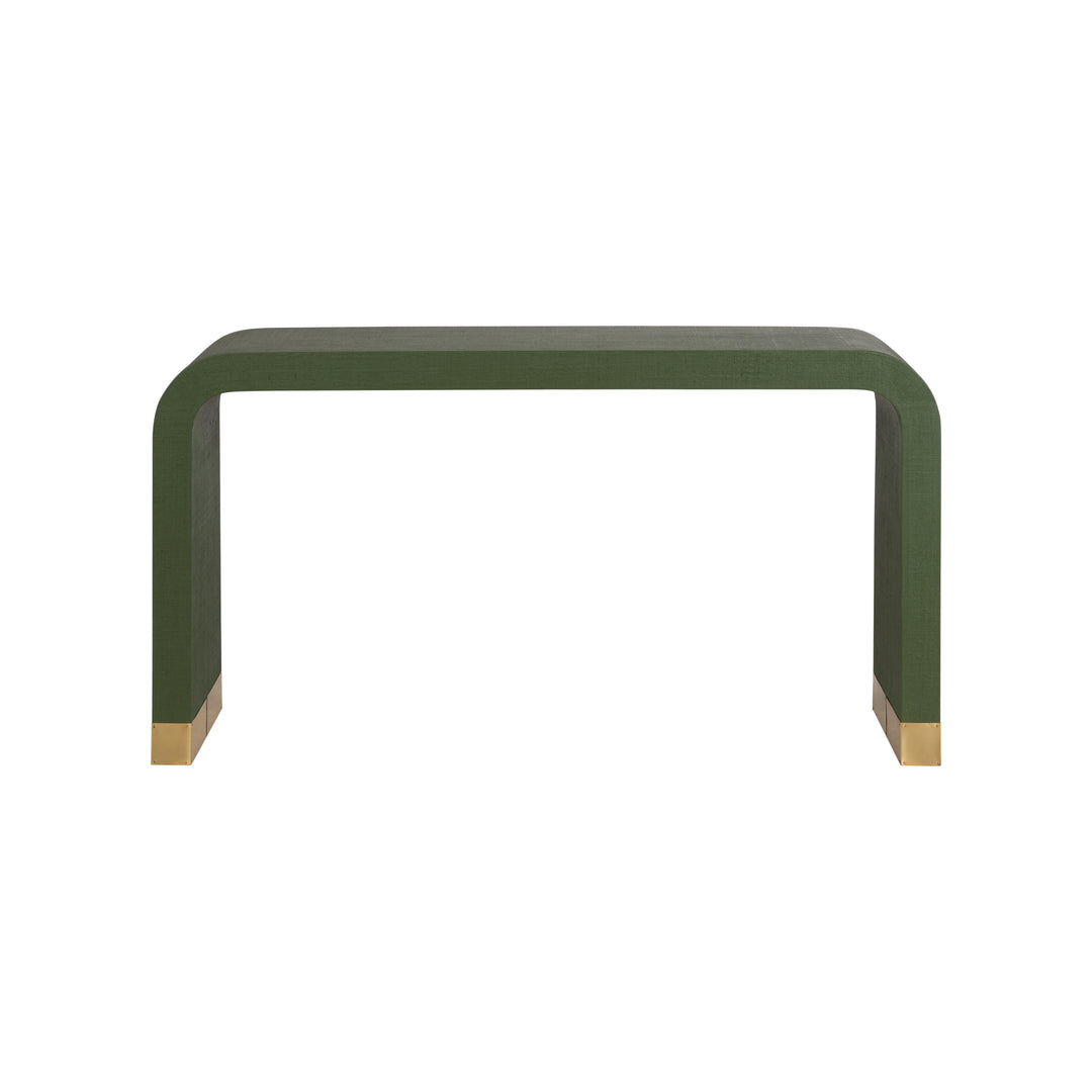 Green/Polished Brass