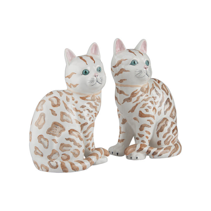 Coco Cat Statues - Pair - 370598