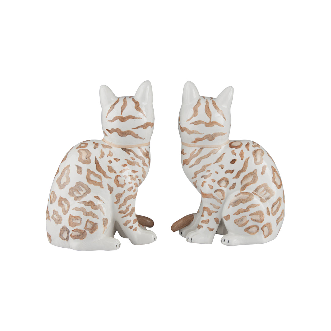 Coco Cat Statues - Pair - 370598