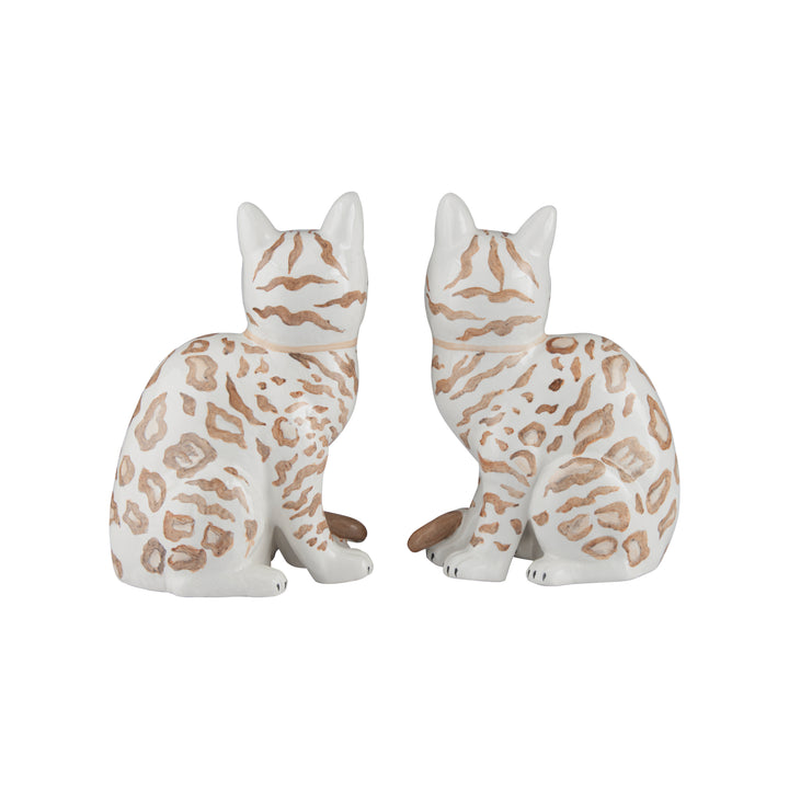 Coco Cat Statues - Pair - 370598