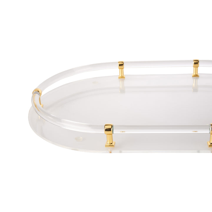 Clear/Polished Brass