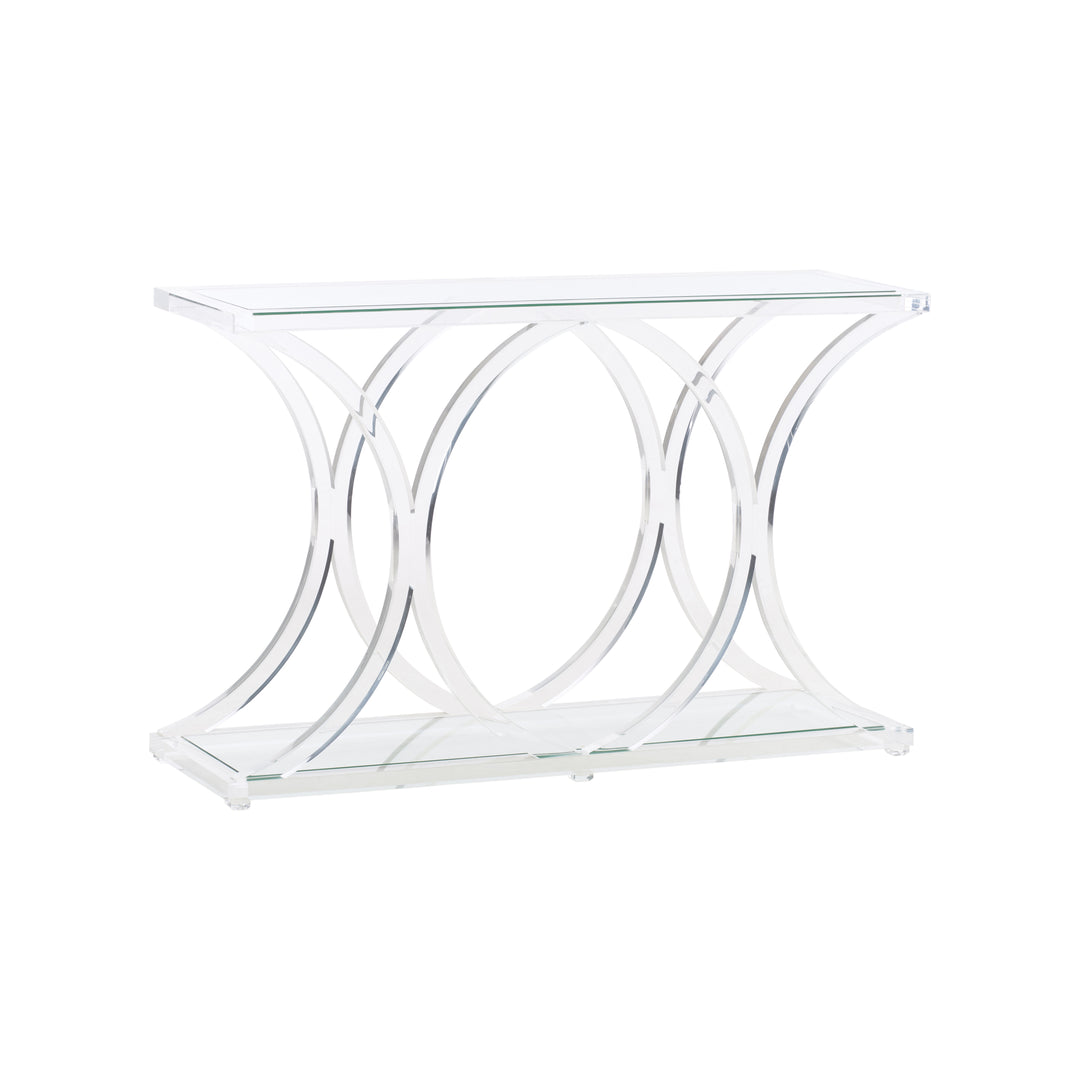 Sweeping Acrylic Console - 370605