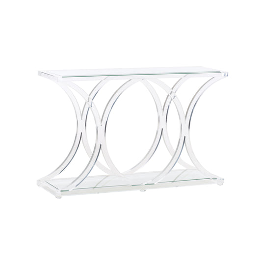 Sweeping Acrylic Console - 370605