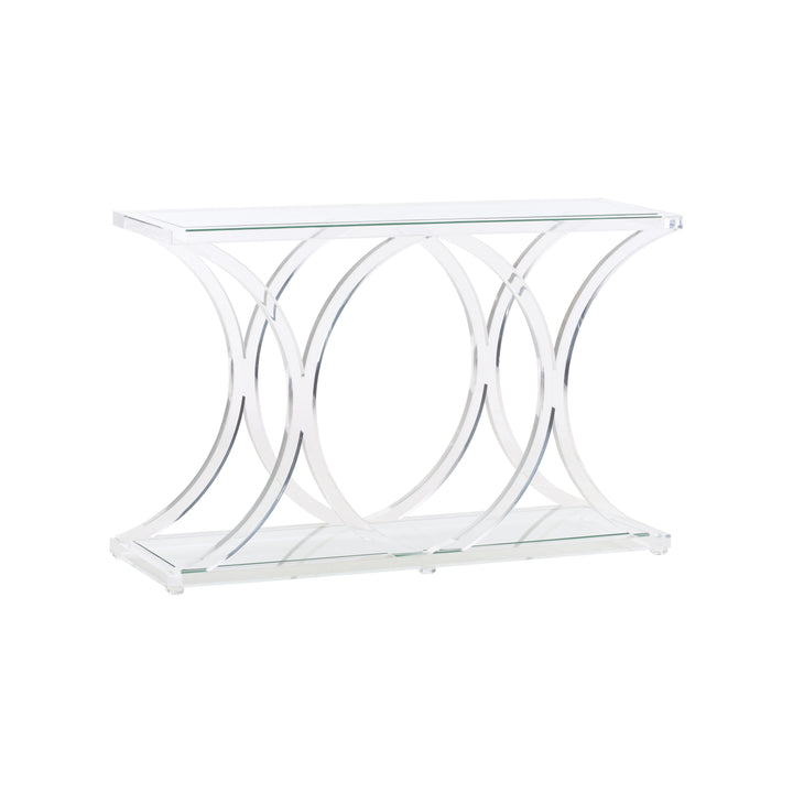 Sweeping Acrylic Console - 370605